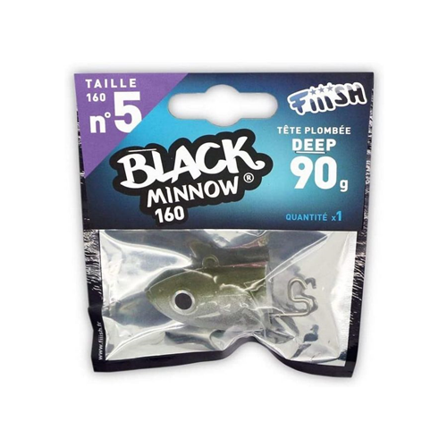 Testa Piombata Black Minnow 160 - N° 5 Fiiish