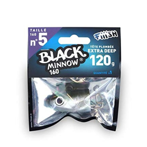 Testa Piombata Black Minnow 160 - N° 5 Fiiish