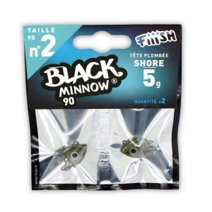Testa Piombata Black Minnow 90 - N° 2 Fiiish