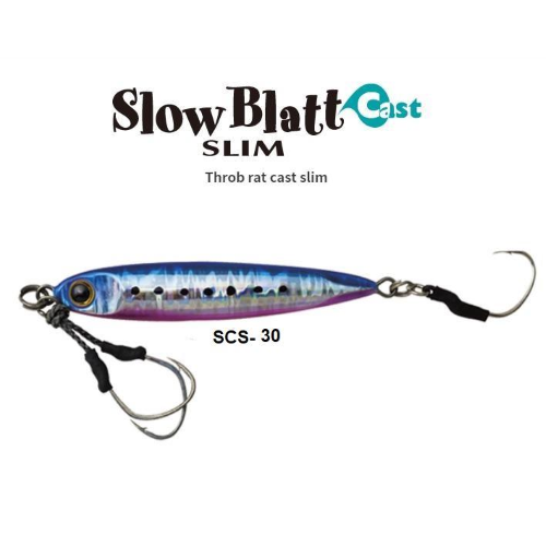 Slow Blatt Cast Slim 30 gr Zetz