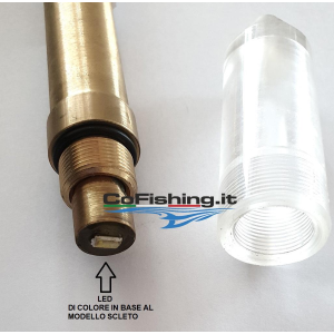 Totanara Di Profondità a 1 Luce Led Sopra e 2 Corone CF11510 CoFishing