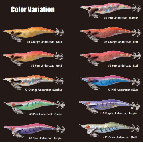 Squid Jig Rambu FS509 V3 Rattle Fina Hayabusa