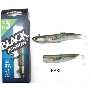 Combo Black Minnow 120 Fiiish