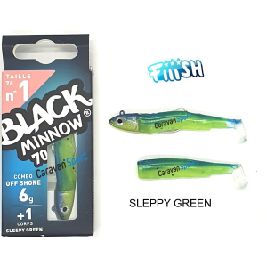 Combo Black Minnow 70 - N° 1 Fiiish