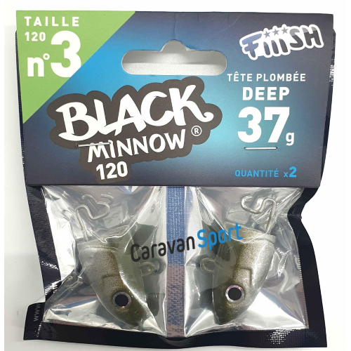 Testa Piombata Black Minnow 120 - N° 3 Fiiish