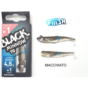 Combo Black Minnow 70 - N° 1 Fiiish