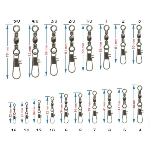 Barrel Interlock Snap CF13011 CoFishing