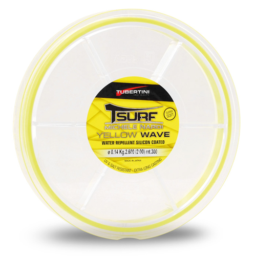 Monofilo T-Surf Yellow 300 mt Tubertini 