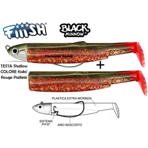 Combo Black Minnow 120 Fiiish