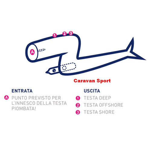 Testa Piombata X Strong 220 - N° 3 Crazy Sand Eel Fiiish