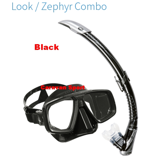 Combo Màscara Look + Respiradore Zephyr Technisub - Aqua Lung