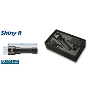 Torcia Shiny Led Ricaricabile Omer