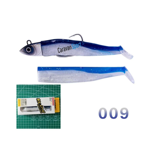 Combo Black Minnow LW216 Jelly Series 100 mm Hunt House
