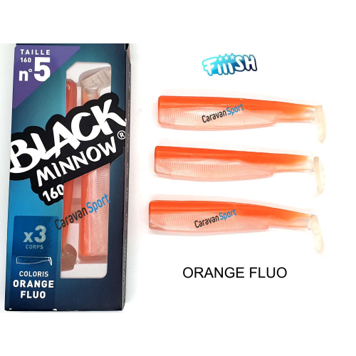 Shad Black Minnow 160 Fiiish