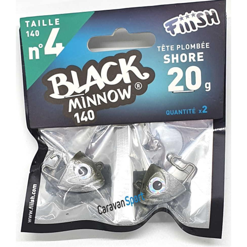Testa Piombata Black Minnow 140 - N° 4 Fiiish