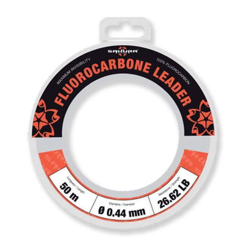 Monofilo Fluorocarbone Leader 50 mt Sakura
