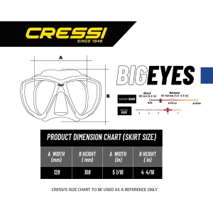 Maschera Cressi Big Eyes