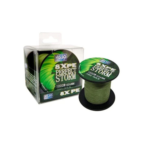 Trecciato Perfect Storm 8X PE 150 mt Asso