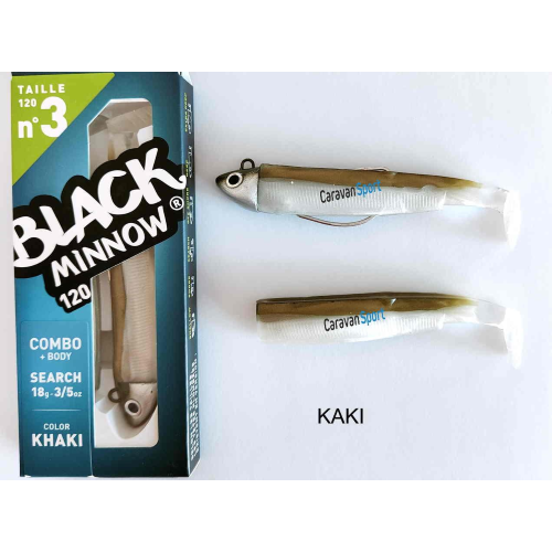 Combo Black Minnow 120 Fiiish