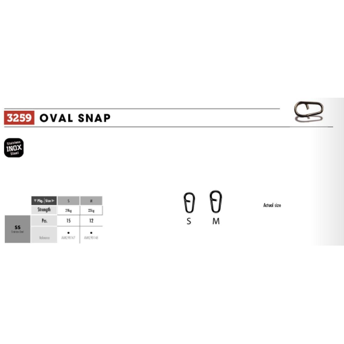 Oval Snap 3259 VMC