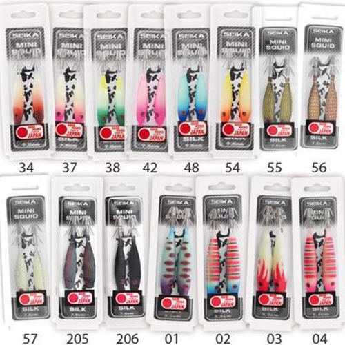 Oppai Mini Squid Soft Trasparent 75 mm Seika Tubertini