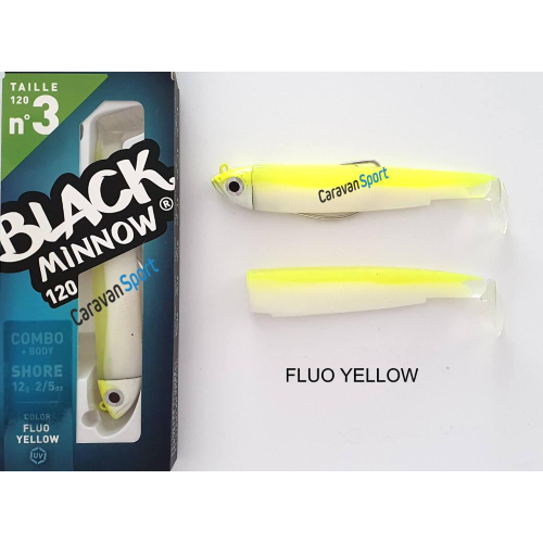 Combo Black Minnow 120 Fiiish