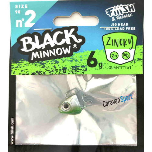 Testa Piombata Black Minnow 90 - N° 2 Fiiish