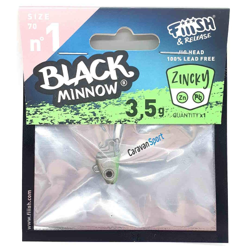 Testa Piombata Black Minnow 70 - N° 1 Fiiish