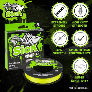 Berkley Sick Braid X8 300 mt