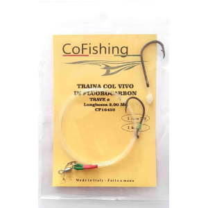 Terminale In Fluorocarbon Per Traina Col Vivo CF16450 CoFishing