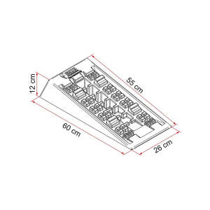 Cunei Livellatori Level System Jumbo Fiamma